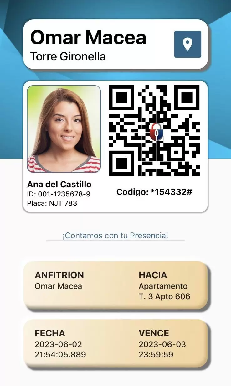 Cada acceso con nombre, autorización y hora